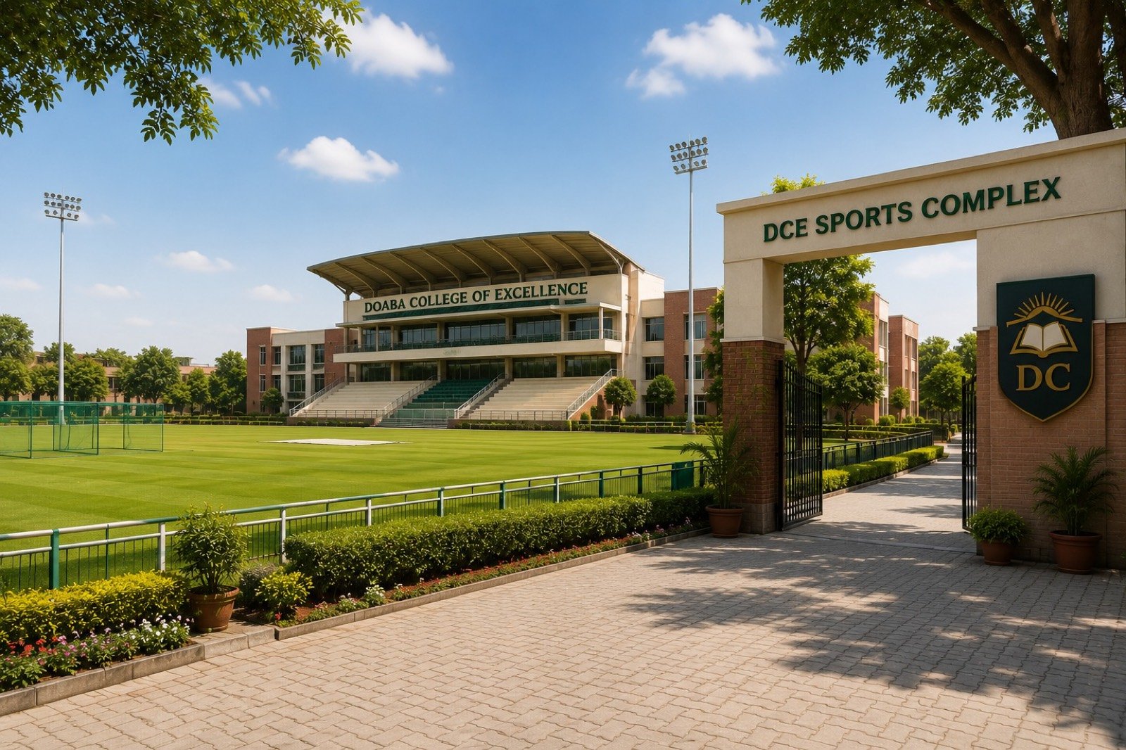The DCE sports complex
